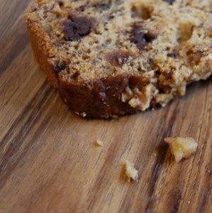 Chocolate Chip Walnut Banana Bread