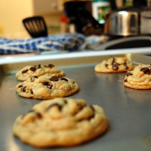 Cookies on Pan